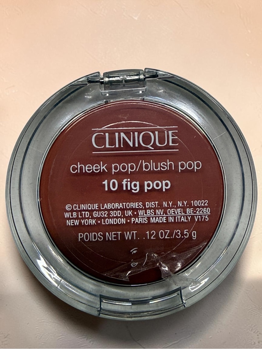 NEW Clinique Cheek Pop Blush Pink Honey Pop Glow Face Blush Full Size NWOB - Picture 5 of 6